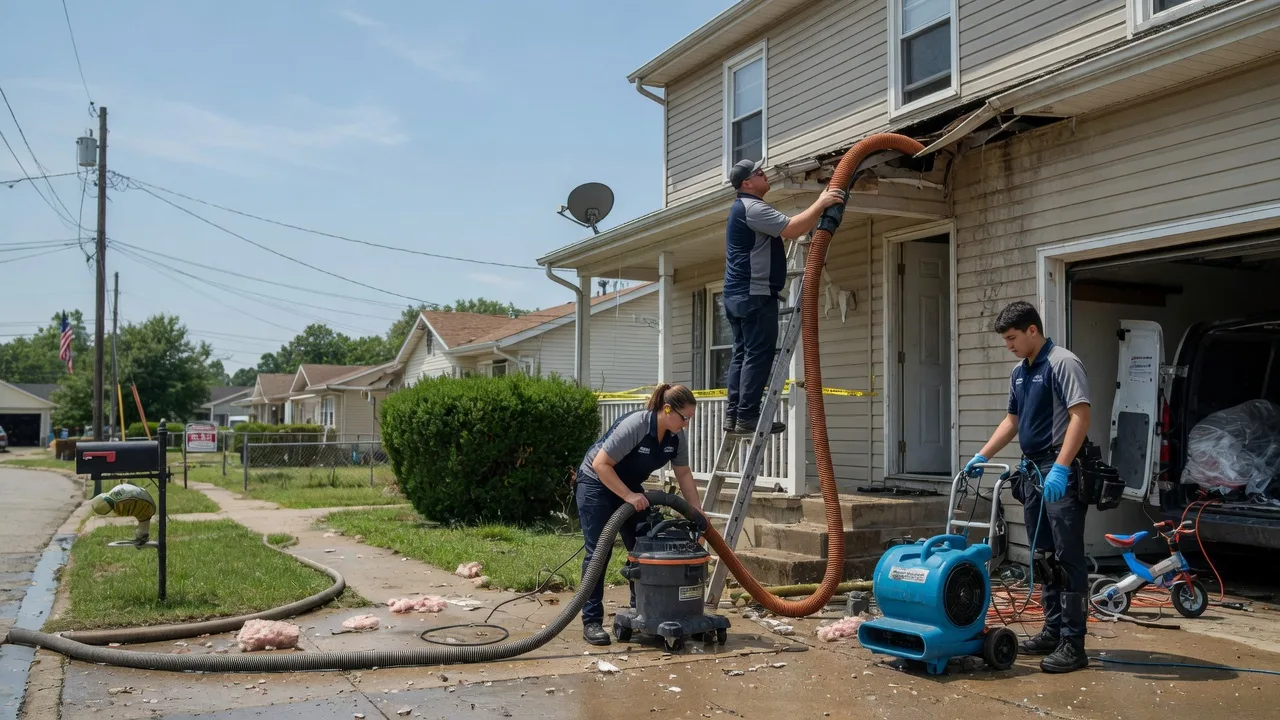 Water Damage Restoration in Enfield, IL near me